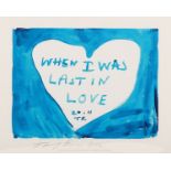 Tracey Emin (British b.1963), 'Last In Love', 2011, photo by Ben Westoby, courtesy of White Cube,