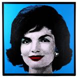 After Andy Warhol, 'Jackie O', acrylic and silkscreen on canvas, printed by Alexander Hainrici,