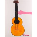 David Shrigley (British b.1968), 'Don't', 2018, screenprint in colours on Somerset 410 gsm paper,