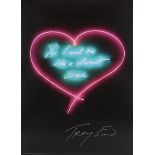 Tracey Emin (British b.1963), 'You Loved me Like A Distant Star', 2016, offset lithograph in colours