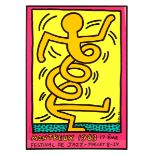 Keith Haring (American 1958-1990), 'Montreux Festival De Jazz' 1983, advertising poster, published