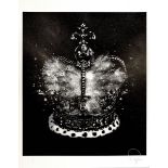 Prefab77 (British), 'Crown', 2012, hand embellishe