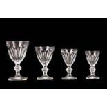 A SUITE OF BACCARAT 'HARCOURT 1841' PATTERN GLASSWARE