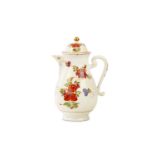 A RARE MEISSEN COFFEE-POT AND COVER