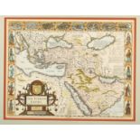 Speed (John) The Turkish Empire. Newly Augmented by John Speed. 1626., hand-coloured, vertical