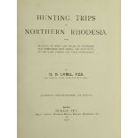 Africa.- Lyell (Denis D.) Hunting Trips in Northern Rhodesia, FIRST EDITION, frontispiece, tissue