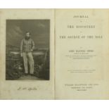 Africa.- Speke (John Hanning) Journal of the Discovery of the Source of the Nile, 2 engraved