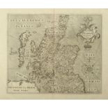 Hole (William) Scotia Regnum, based on Mercator's map of 1595, and published in William Camden's