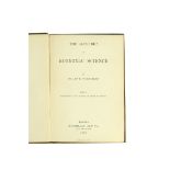 Economics.- Wicksteed (Philip H.)  The Alphabet of Economic Science, FIRST EDITION, 2 pp.