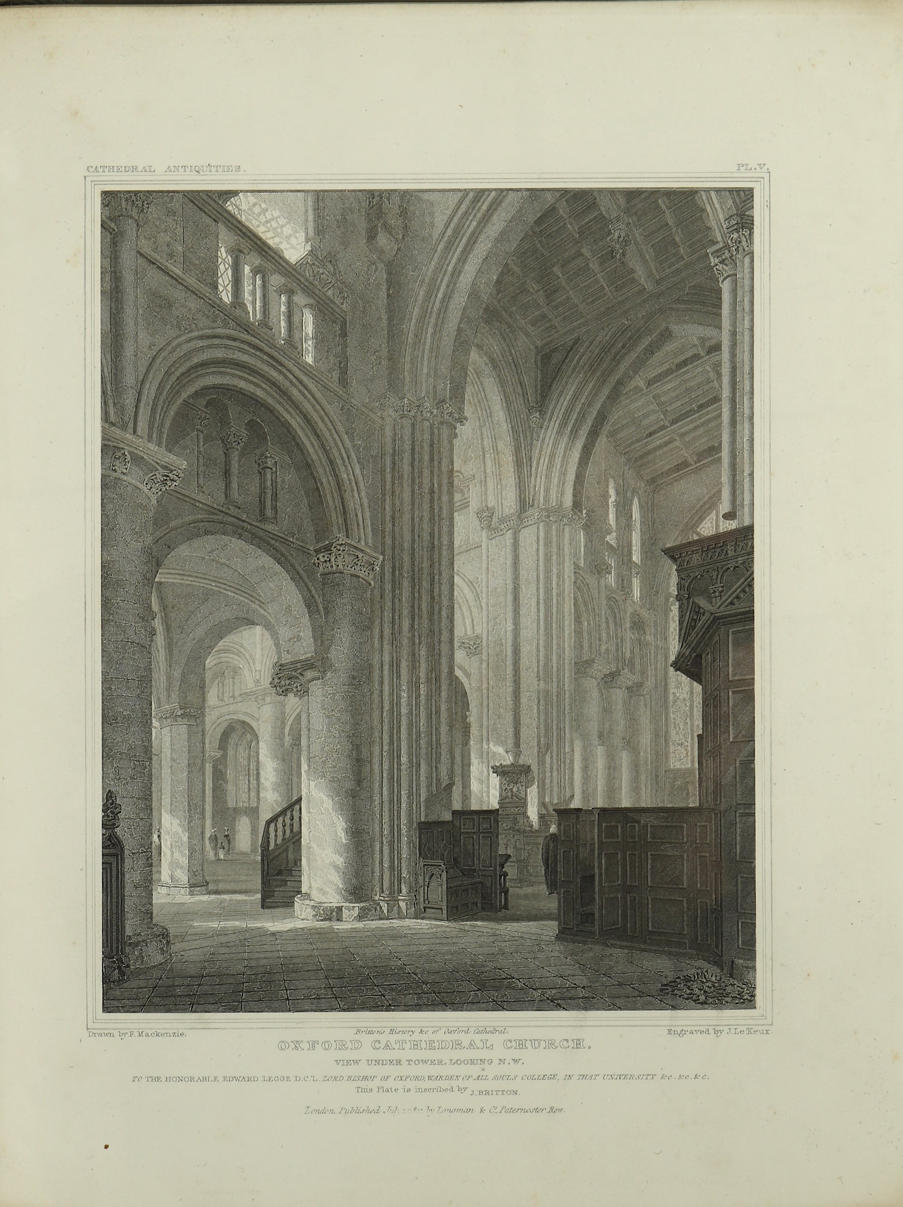 Britain.- Pennant (Thomas) The Journey from Chester to London, etched frontispiece with view of