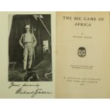 Africa.- Tjader (Richard) The Big Game of Africa, FIRST EDITION, frontispiece, folding map,