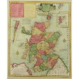 Bowen (Emanuel) A New and Accurate Map of Scotland or North Britain, representing all of Scotland,