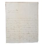 Sidmouth (Henry Addington, Viscount of), an autograph letter signed ('Sidmouth') Rev. William