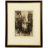 A selection of townscape prints, early 20th Century, to include Hedley Fitton (British, 1857-