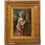 After Thomas Gainsborough, 'Portrait of the Honorouable Mrs Graham (1757-1792)', signed and