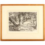 *** WITHDRAWN *** Charles H.A. Chaplin (British, 1907-1987), New Forest Glade, signed and numbered