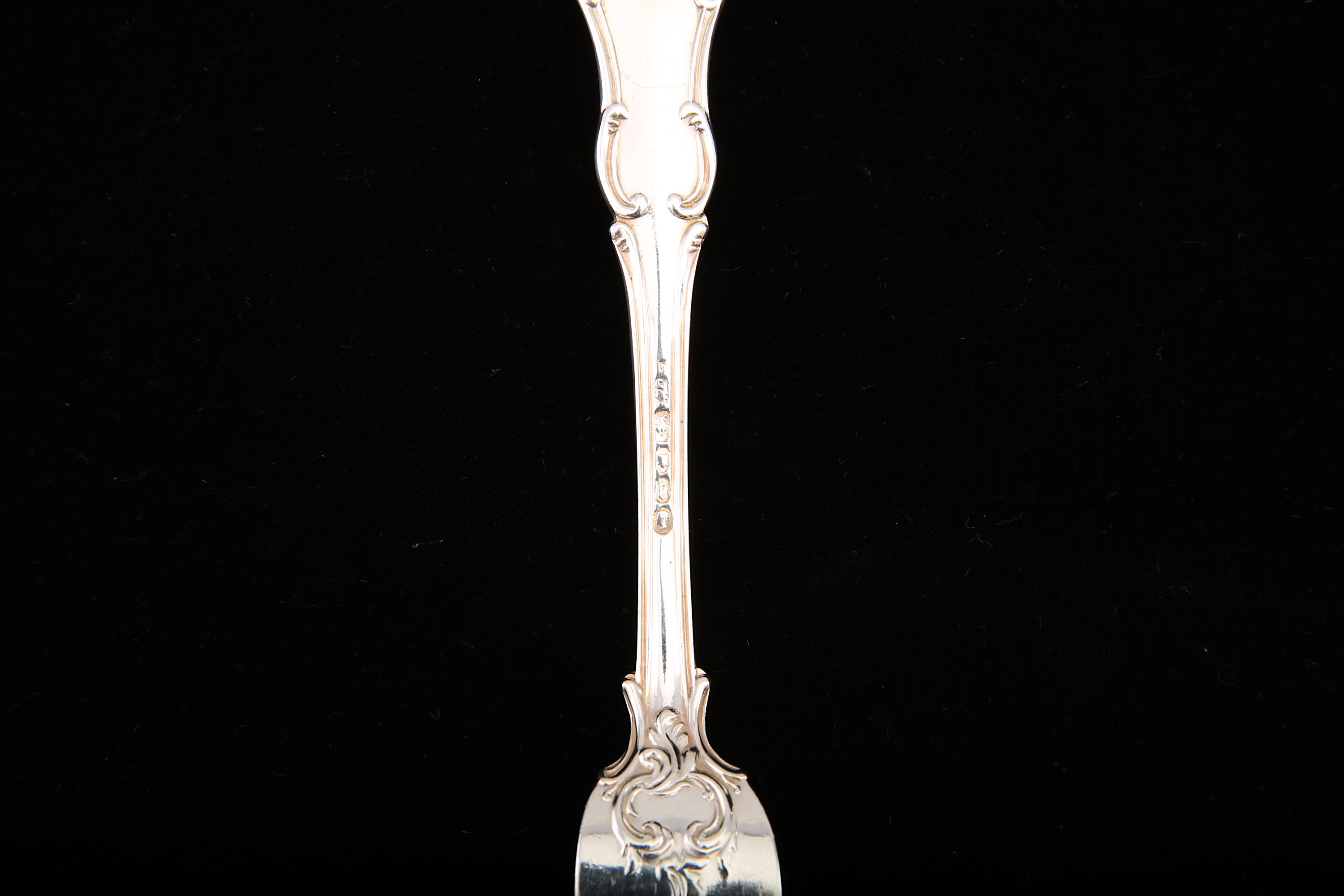 Princess Number One Pattern - A Victorian antique sterling silver straight canteen / table serv - Image 5 of 5