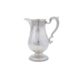 Royal Interest – A George II antique sterling silver beer jug, London 1753 by Gabriel Sleath & Franc