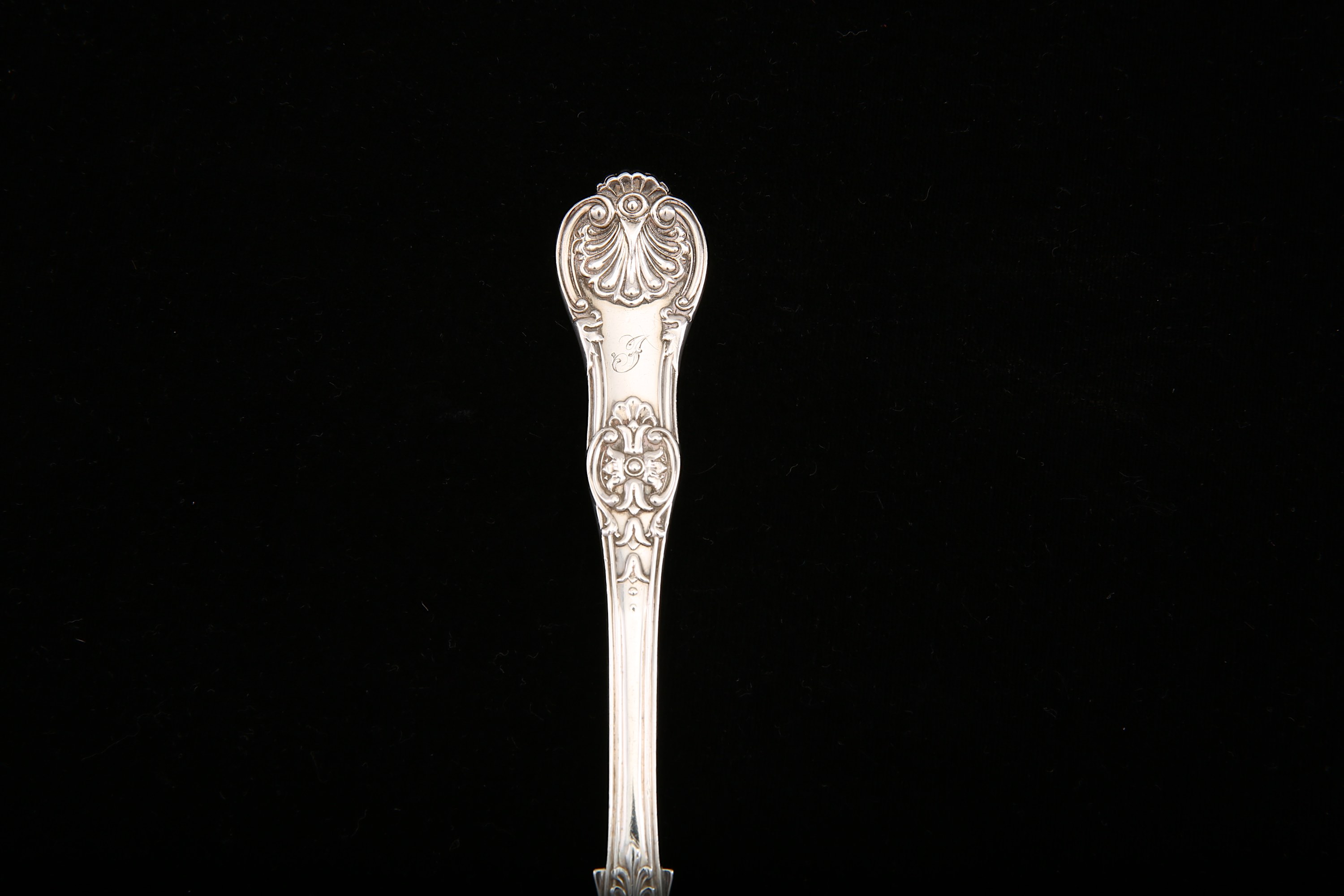 A set of Six William IV antique sterling silver table forks, London 1834 by William Eaton - Image 2 of 2