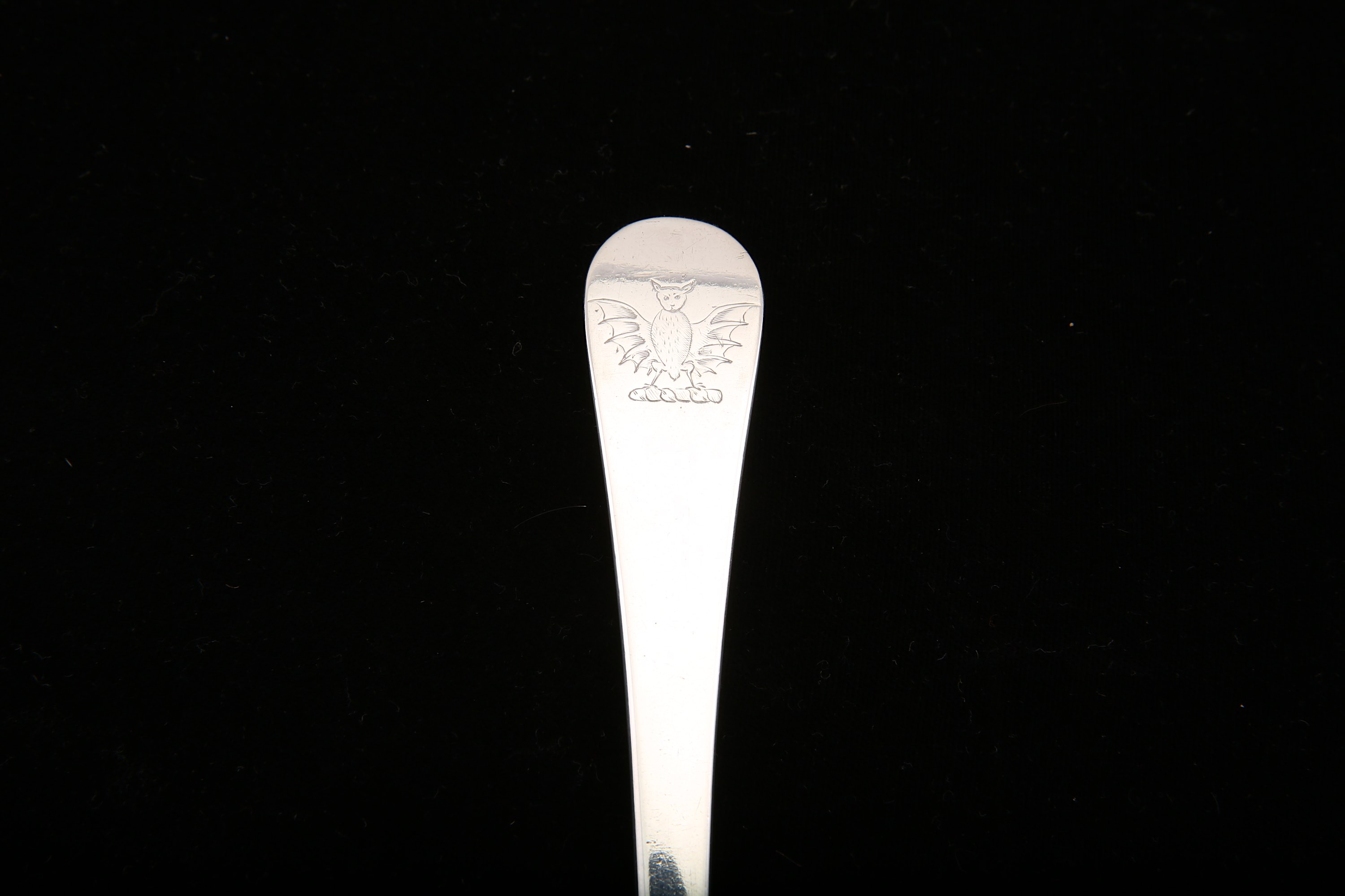 A Queen Anne Britannia standard silver basting spoon, London 1713, no maker’s mark - Image 3 of 4