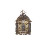 Judaica – A fine Victorian antique parcel-gilt sterling silver torah breastplate (hoshen mishpat), L