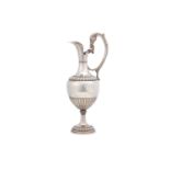 A 20th century Italian silver ewer, Florence 1944-68