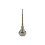A MING BLUE AND WHITE ROSEWATER SPRINKLER FOR THE