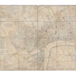 Maps.- Jefferys (Thomas) A New Plan of the City and Liberty of Westminster, hand-coloured, folded