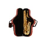 An Italian alto saxophone R1 by Rampone and Cazzani, Quarna, Italy numbered 25265, cased