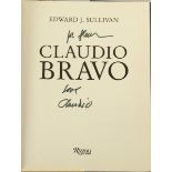 Cowles (Fleur).- Sullivan (E.J.)  Claudio Bravo, inscribed by the artist Bravo to Fleur Cowles,