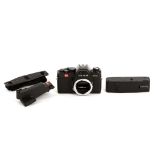 A Leica R3 MOT Electronic SLR Camera Body & R3 Winder