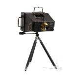 An Unusual Single Lens Jumelle Type Camera 'La Comete'