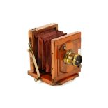 An Early J. Lancaster Instantograph Camera,
