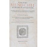 Family Law.- King (Melchior) Tractatus matrimonialium causarum, title in red and black, woodcut