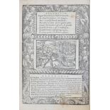 Ariosto (Ludovico) Orlando furioso… title var. B, 2 parts in one with separate woodcut architectural