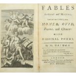 Dryden (John) Miscellany Poems, 6 vol., engraved frontispieces, fourth edition, light browning, some