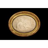 FRANCO-FLEMISH, c.1640, PERHAPS BY THE YOUNG GERARD VAN OPSTAL (1605-1668): AN OVAL MARBLE RELIEF OF