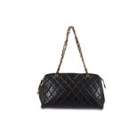 Chanel Vintage Black Shoulder Bag, c. 1994-96, qui