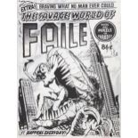 Faile (American, Founded 1999), 'Savage World (Silver Monster)', 2007