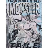 Faile (American, Founded 1999), 'Fear Made Him A Monster', 2005