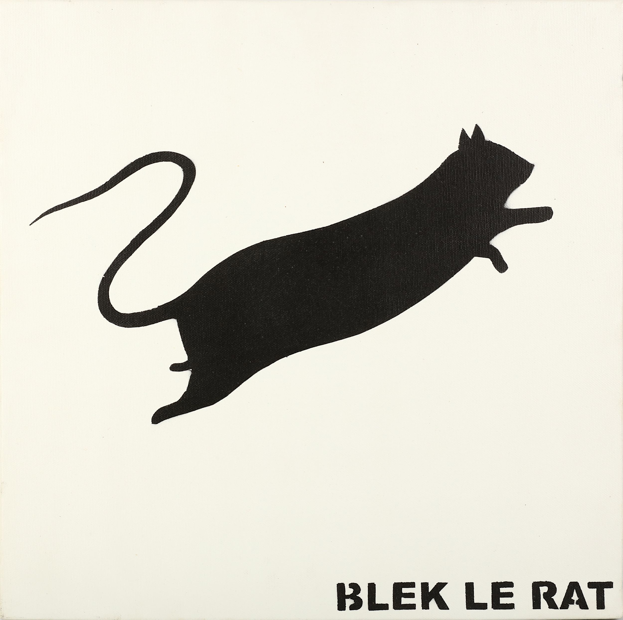 Blek Le Rat (French b.1951), 'Black Rat', 2006