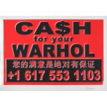 Geoff Hargadon (American b.1954), 'Cash For Your Warhol (Moniker)', 2011