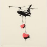 Martin Whatson (Norwegian b.1984), 'Mini Chinook Hearts (Pink)'