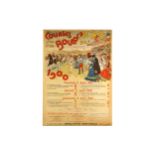 COURSES DE BOULOGNE SUR MER (1900) POSTER