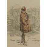 After Charles 'Snaffles' Johnson Payne (British 1884-1967)/The Gunner/circa 1916/printed and