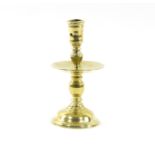 A Heemskerk brass candlestick,