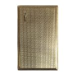 A 9ct gold cigarette case by Asprey,