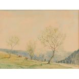 Martin Hardie (British 1875-1952)/Mouthier, French Jura/signed/watercolour, 28.