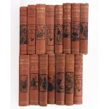 Jacobs (W W) Novels, 11 volumes, mixed editions, c. 1902, with 4 others similar by Major W.P. Drury.