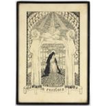 Edward Henry Gordon Craig (British 1872-1966)/Gloria in Excelsis Deo/signed and dated within plate